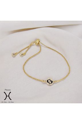 دستبند طلا طلائی زنانه 14 عیار ARCHINO GOLD - کد 930930190