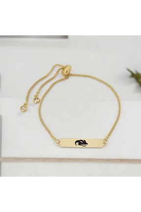 دستبند طلا طلائی زنانه 14 عیار ARCHINO GOLD - کد 928934002