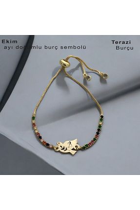 دستبند طلا طلائی زنانه 14 عیار ARCHINO GOLD - کد 906305553