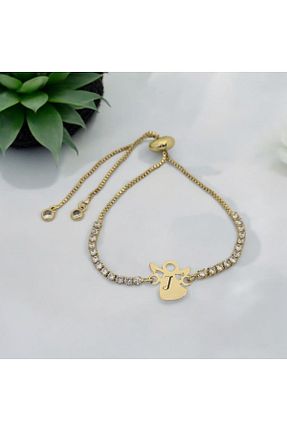 دستبند طلا طلائی زنانه 14 عیار ARCHINO GOLD - کد 906305029