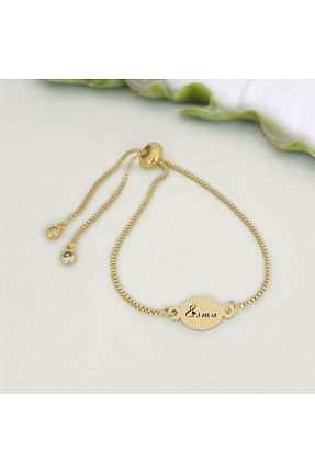 دستبند طلا طلائی زنانه 14 عیار ARCHINO GOLD - کد 928933479