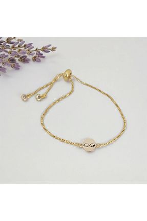 دستبند طلا طلائی زنانه 14 عیار ARCHINO GOLD - کد 930929629