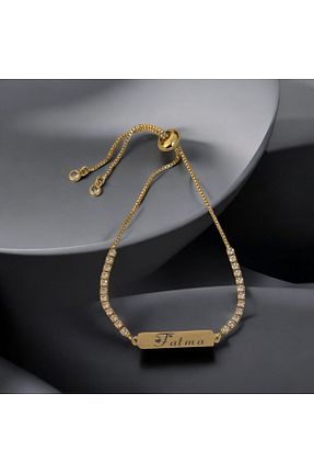دستبند طلا طلائی زنانه 14 عیار ARCHINO GOLD - کد 906304462