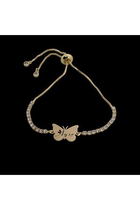 دستبند طلا طلائی زنانه 14 عیار ARCHINO GOLD - کد 906424252