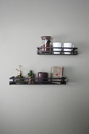 قفسه آشپزخانه مشکی Forada Home & Style - کد 935157452