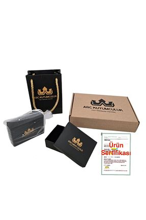 دستبند طلا طلائی مردانه 14 عیار ARCHINO GOLD - کد 906305147