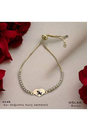 دستبند طلا طلائی زنانه 14 عیار ARCHINO GOLD - کد 906654728