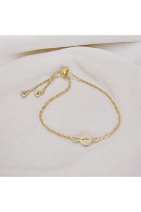 دستبند طلا طلائی زنانه 14 عیار ARCHINO GOLD - کد 930929997