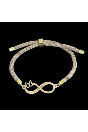 دستبند طلا طلائی زنانه 14 عیار ARCHINO GOLD - کد 906370745