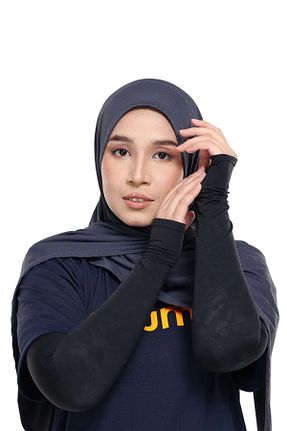 بادی حجاب مشکی زنانه پنبه ای Factorial - کد 938420812
