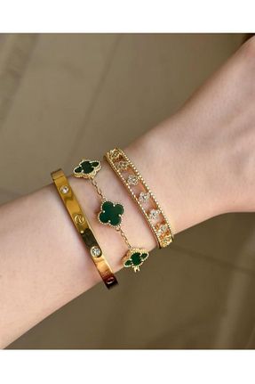 دستبند استیل (فولاد) زرد استیل (فولاد) ANGELSS JEWELLERY - کد 940634487