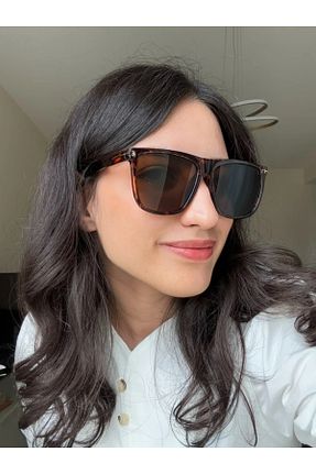 عینک آفتابی قهوه ای زنانه 55 RoseandRoses - کد 940525096