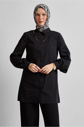 بلوز حجاب مشکی زنانه رگولار Alvina - کد 940547699