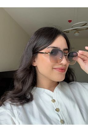 عینک آفتابی آبی زنانه 51 RoseandRoses - کد 940533904