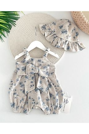 سرهمی بژ بچه گانه بند دار Jammybaby - کد 940685630