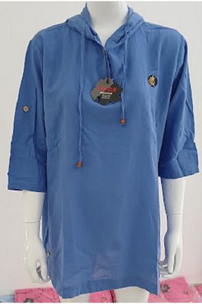 تونیک سرمه ای زنانه بافتنی MODA - کد 940791033