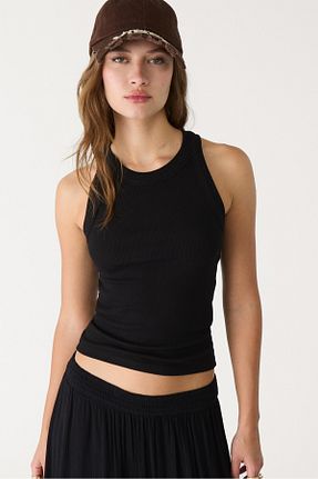 تیشرت مشکی زنانه Fitted Stradivarius - کد 940566821