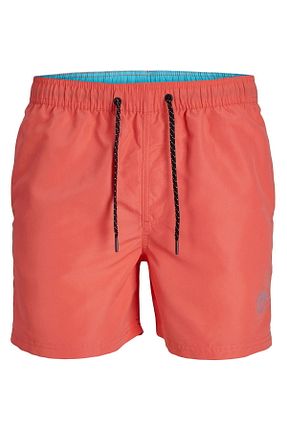 شلوارک و برمودا نارنجی مردانه پلی استر Jack & Jones - کد 675815887