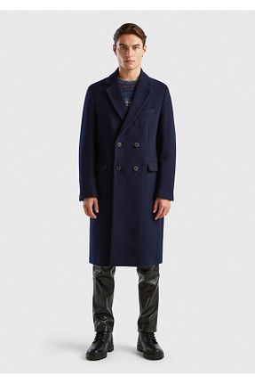 پالتو سرمه ای مردانه پلی استر United Colors of Benetton - کد 804569839