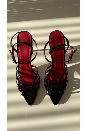 کفش پاشنه بلند کلاسیک رنگی زنانه چرم لاکی Eataly Shoes - کد 940781915