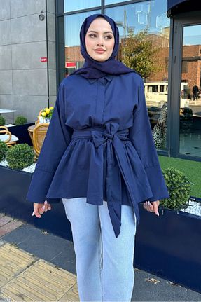 پیراهن حجاب رنگی زنانه رگولار Ovn. - کد 940571023