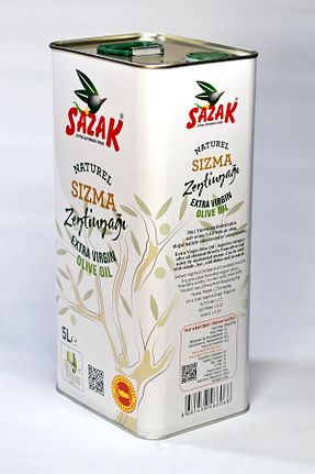 روغن زیتون sazak zeytin zeytinyağı - کد 32116289