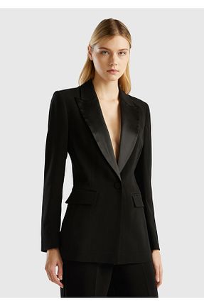 کاپشن مشکی زنانه رگولار United Colors of Benetton - کد 804733624