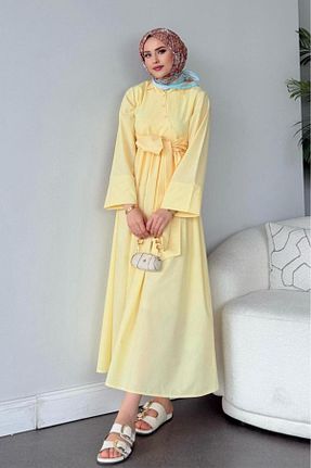لباس حجاب زرد زنانه رگولار CNG MODA - کد 940576857