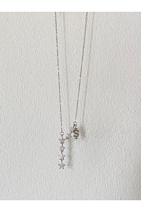 گردنبند استیل ( فولاد ) متالیک زنانه استیل (فولاد) bijoux uniques - کد 940588410