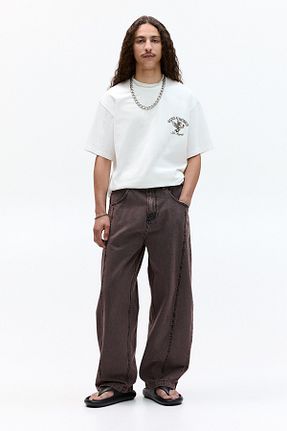 تیشرت سفید مردانه رگولار Pull & Bear - کد 940598388