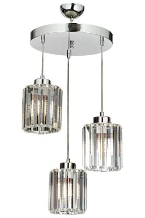 لوستر سفید فلزی İstanbul Avize - کد 35798045