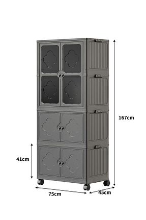 کابینت چند منظوره طوسی پلاستیک Myplas - کد 940778862