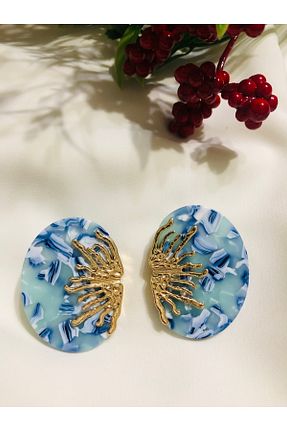 گوشواره جواهر آبی Home - کد 887443736