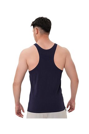رکابی اسپرت سرمه ای مردانه پنبه ای MUSCLECLOTH - کد 940609646
