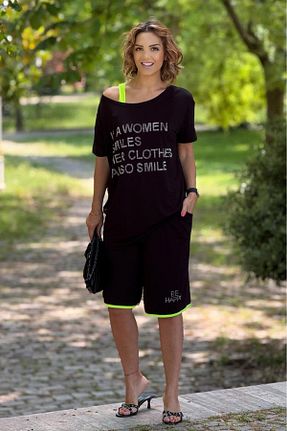 ست بالاتنه و پائین تنه رنگی زنانه بافتنی Nevin Kaya Moda - کد 940608904