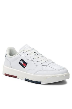 کفش اسنیکر سفید مردانه بند دار Tommy Hilfiger - کد 217541365
