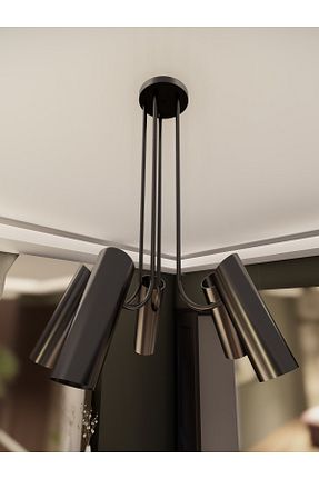 لوستر مشکی فلزی avizade - کد 940636025
