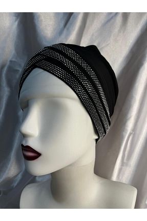 کلاه شنای حجاب مشکی زنانه BERCHEM SCARF - کد 943133610