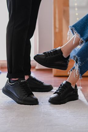 کفش اسنیکر مشکی مردانه بند دار pumant - کد 870680965