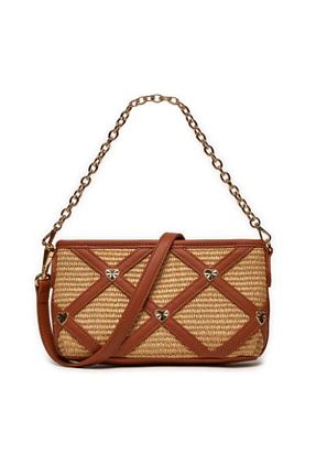 کیف دوشی قهوه ای زنانه پارچه ای Love Moschino - کد 837968375