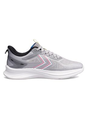 کفش اسنیکر طوسی زنانه بند دار hummel - کد 893555207
