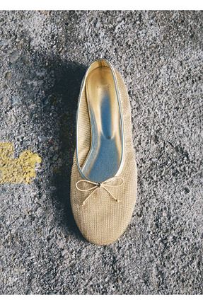 بابت طلائی زنانه پارچه ای MANGO - کد 902580558
