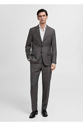 پیراهن سفید مردانه اسلیم MANGO Man - کد 884695788