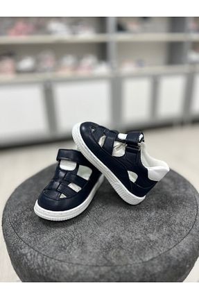 کفش کژوال سرمه ای بچه گانه چرم خالص Kegi - کد 896838488