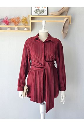 پیراهن زرشکی زنانه گشاد ENDAMIM - کد 938966417