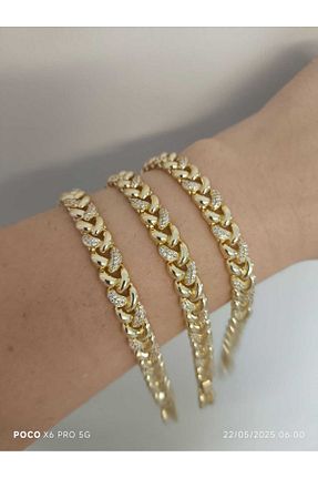 دستبند استیل (فولاد) زرد استیل (فولاد) Accessories - کد 939005995