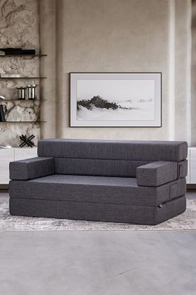 کاناپه طوسی Keten Homedius - کد 750870807