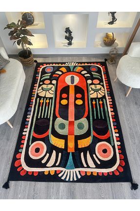 فرش رنگی قابل شستشو Rugs Modern Halı - کد 876585457