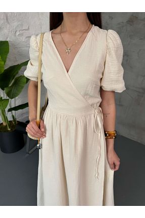 لباس بژ زنانه بافتنی Elif Özbey Butik - کد 939015386