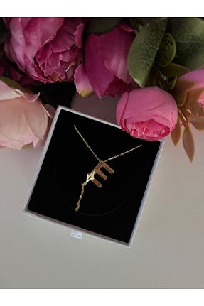 گردنبند نقره زرد زنانه 925 عیار Adieu Silver - کد 939013732